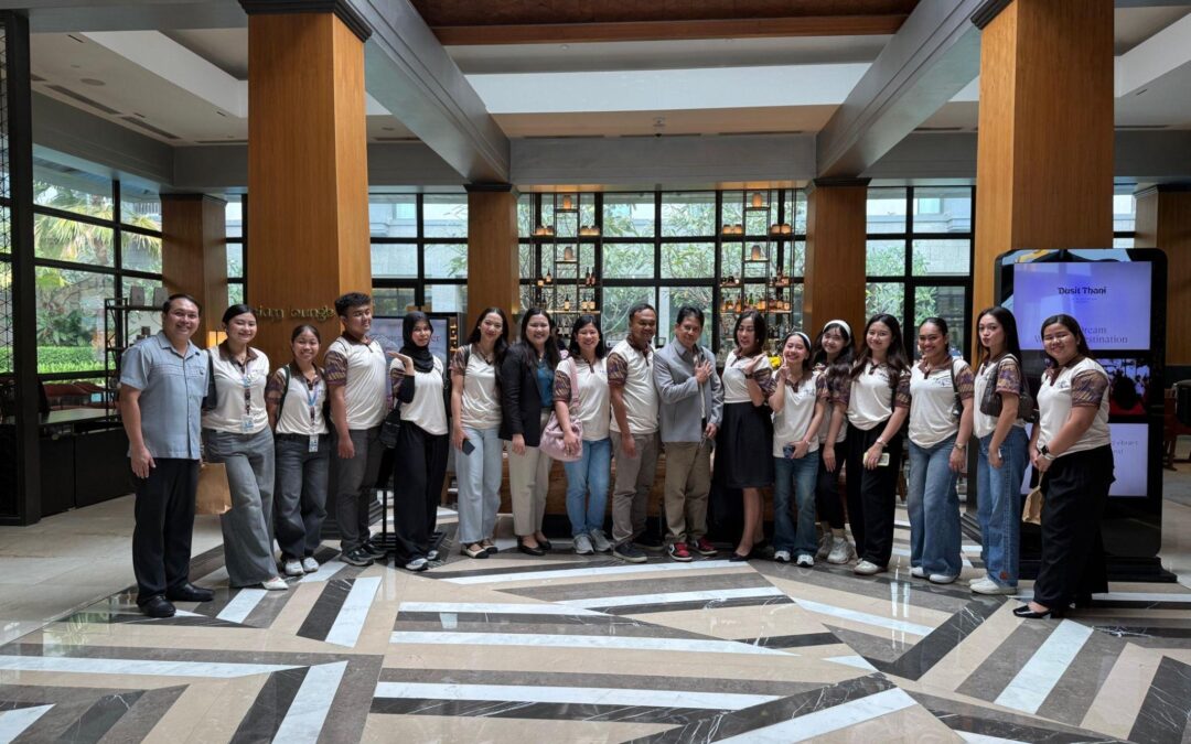 Belajar Langsung ke Industri Perhotelan, Prodi Pariwisata UM Kunjungi Dusit Thani Residence Davao
