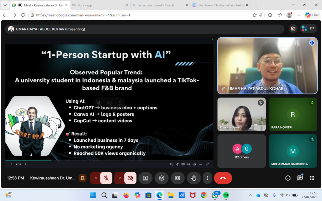 Akademisi Faculty of Management, Universiti Teknologi Malaysia  Dr. Umar Haiyat Abdul Kohar Menjadi Speaker pada Guest Lecture Program Studi Pariwisata Universitas Negeri Malang 2026